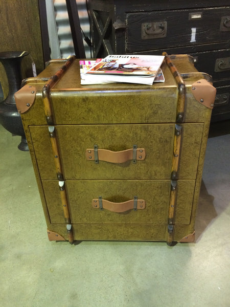 Luggage Table Brown