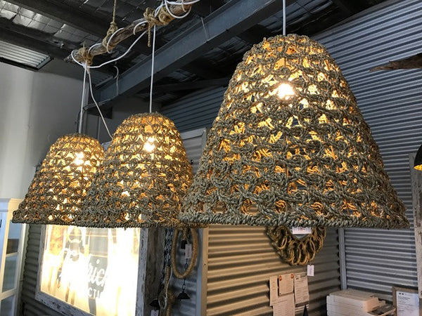 Large Rattan Light